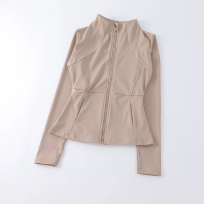 Sportjack Voor Dames – Getailleerde Pasvorm, Stretch Comfort & Ideaal Voor Training En Athleisure (Voorjaar, Zomer, Herfst)