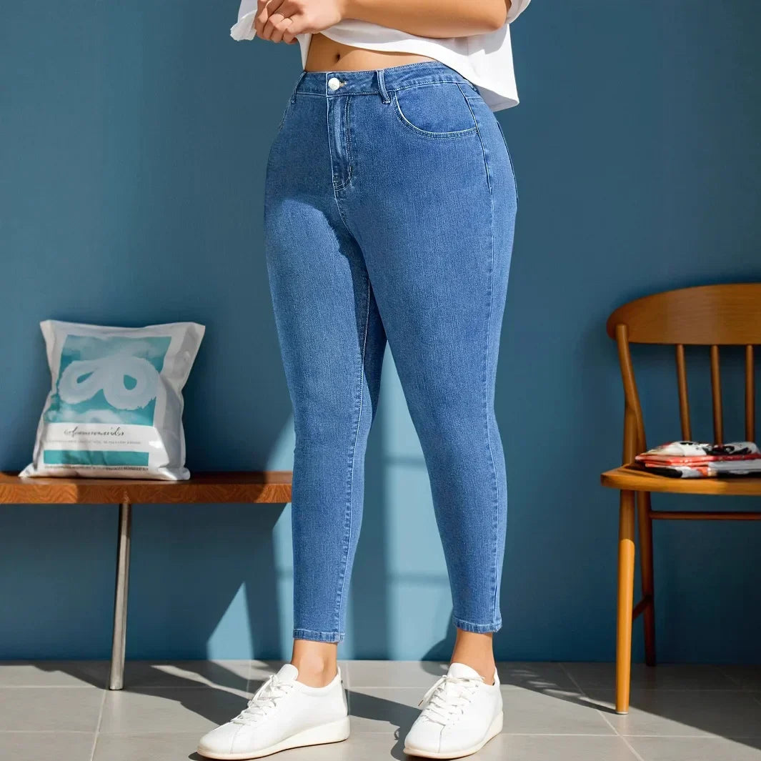 High Waist Skinny Jeans