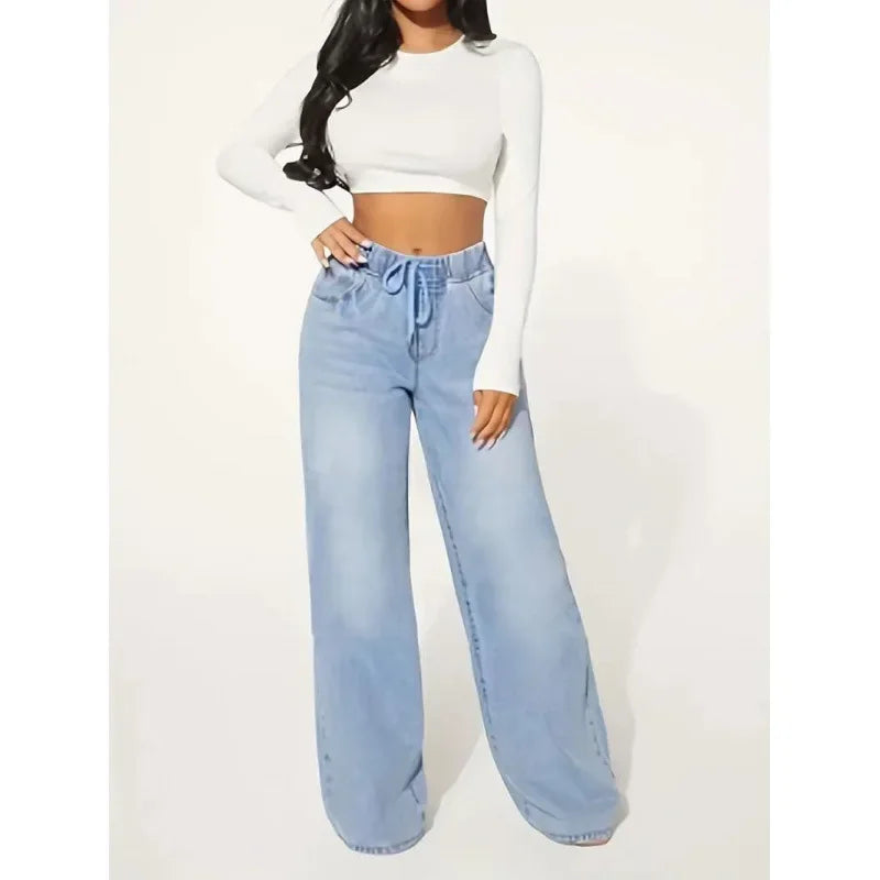 Wide Leg Jeans Dames