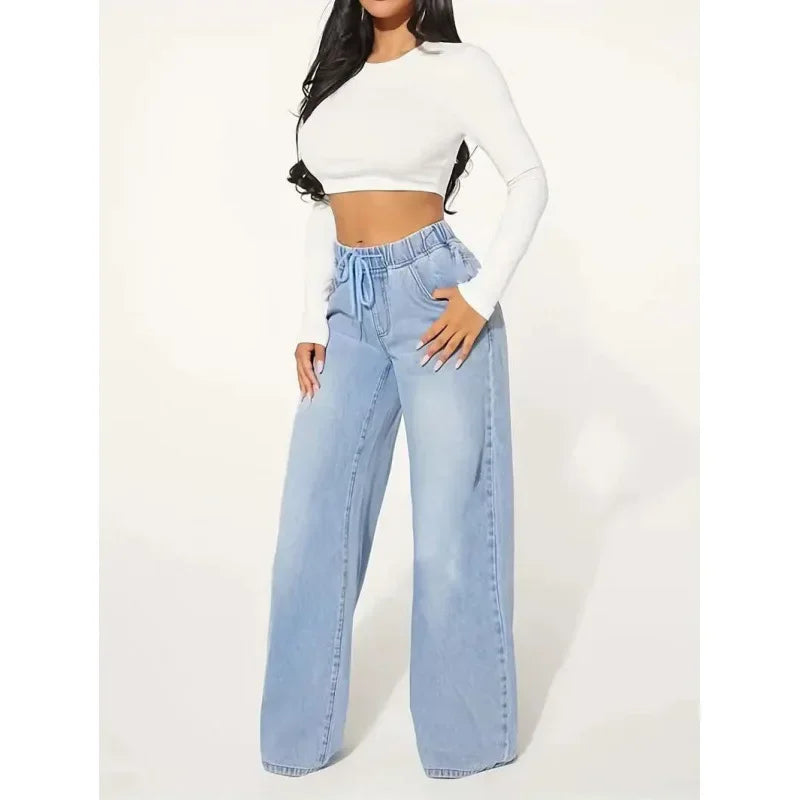Wide Leg Jeans Dames