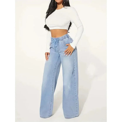 Wide Leg Jeans Dames