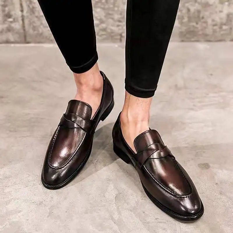 Heren Loafer In Lederlook – Slip-on, Comfortzool & Tijdloos Design Voor Voorjaar & Zomer
