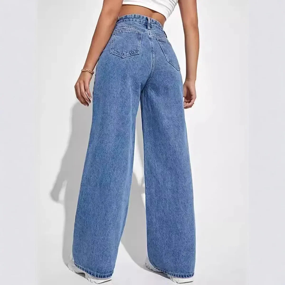 High Waist Wide Leg Jeans