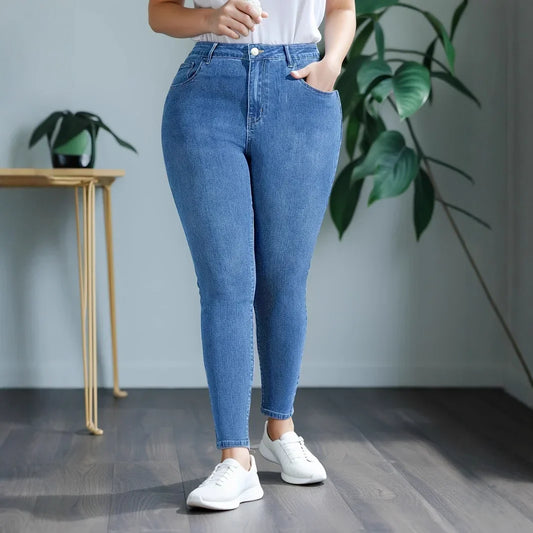 High Waist Skinny Jeans