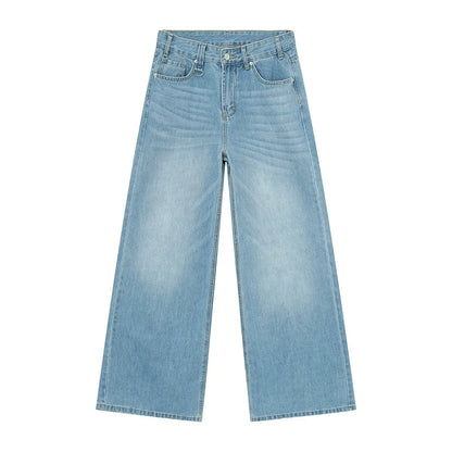 Zwarte Wide Leg Jeans