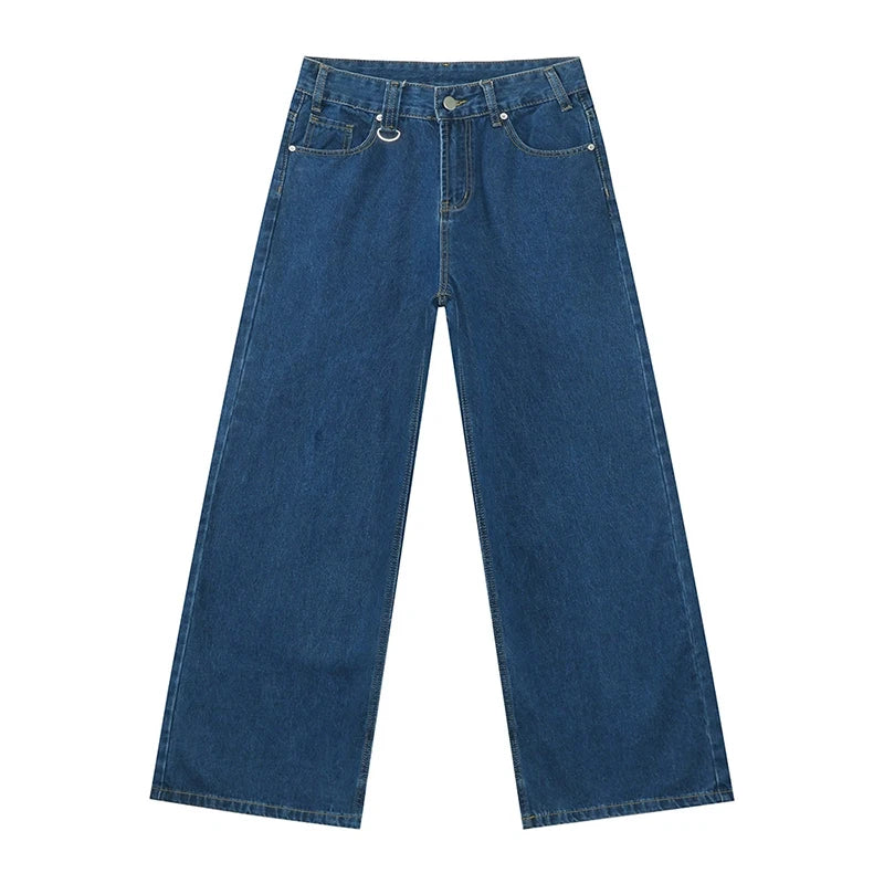 Zwarte Wide Leg Jeans