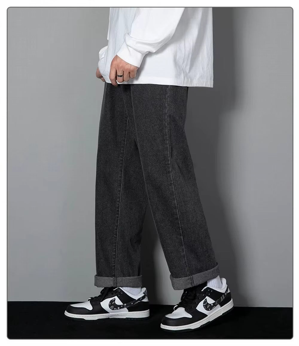 Loose Straight Herenjeans