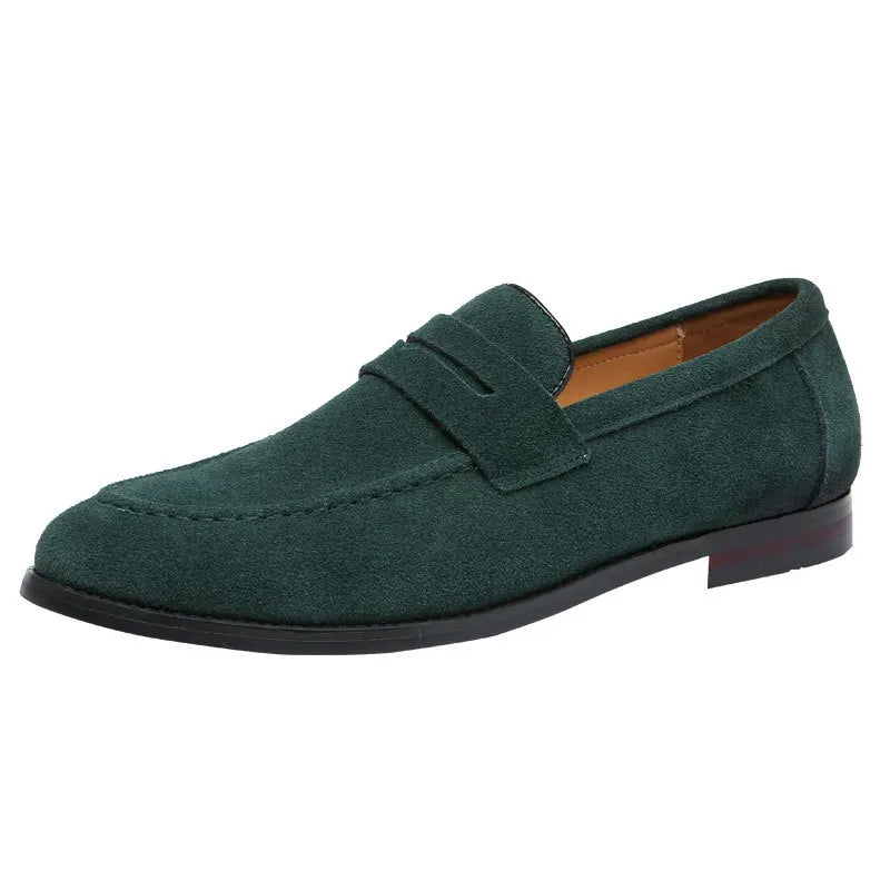 Heren loafer van suède – elegante pasvorm, lichtgewicht zool & tijdloze stijl