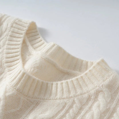 Kerst Trui Dames Met Gebreid Motief & Zachte Stof