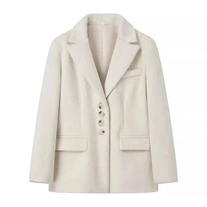 Premium Wollen Trenchcoat Dames