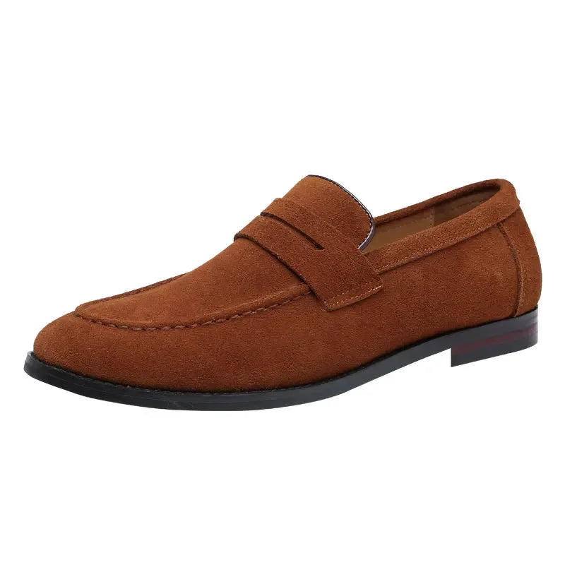 Heren loafer van suède – elegante pasvorm, lichtgewicht zool & tijdloze stijl