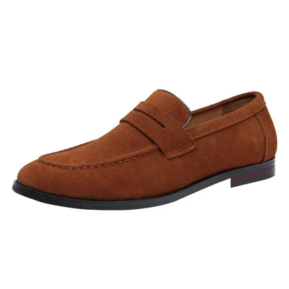 Heren loafer van suède – elegante pasvorm, lichtgewicht zool & tijdloze stijl