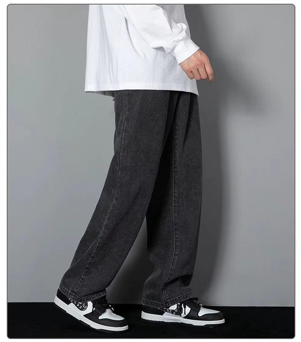 Loose Straight Herenjeans