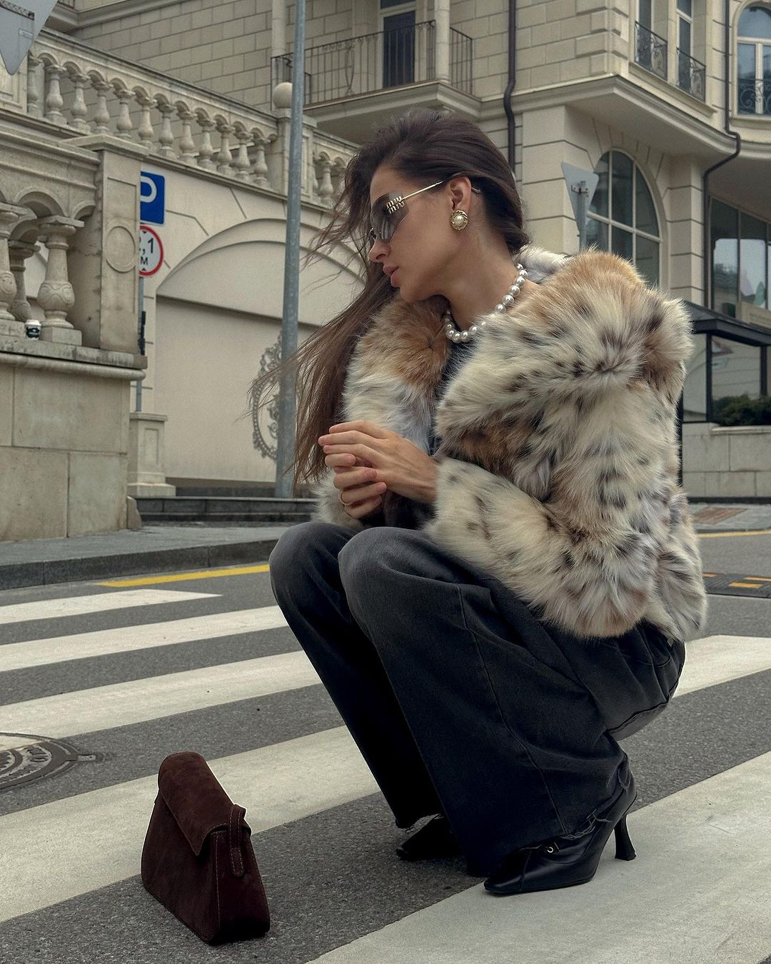 Dames Winterjas Met Luxe Faux Fur En Lange Pasvorm