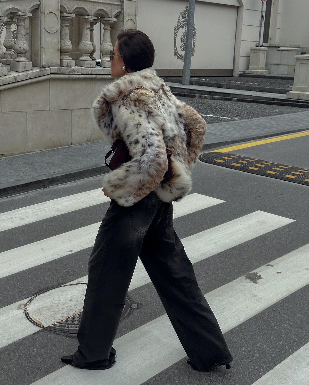 Dames Winterjas Met Luxe Faux Fur En Lange Pasvorm