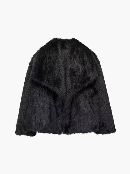 Dames Winterjas Met Luxe Faux Fur En Lange Pasvorm