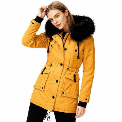 Winddichte Winter Parka Dames