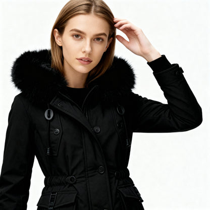 Winddichte Winter Parka Dames