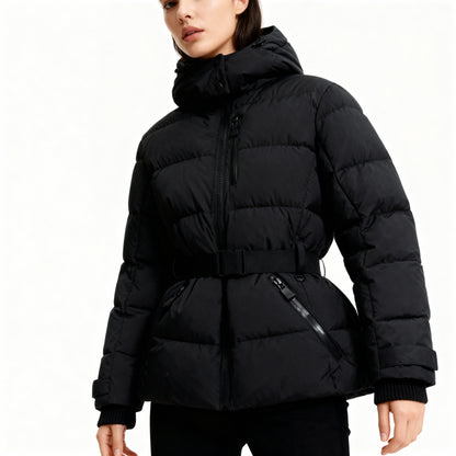 Dames Donsjas Met Bijpassende Riem