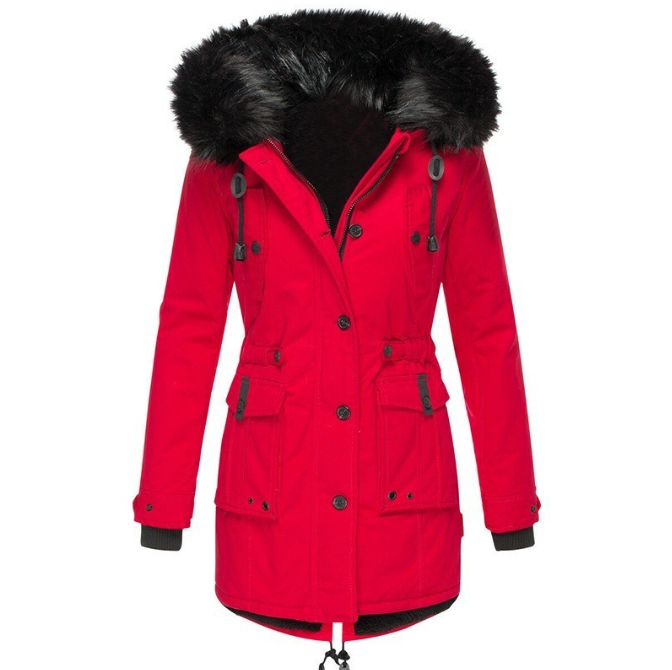 Winddichte Winter Parka Dames