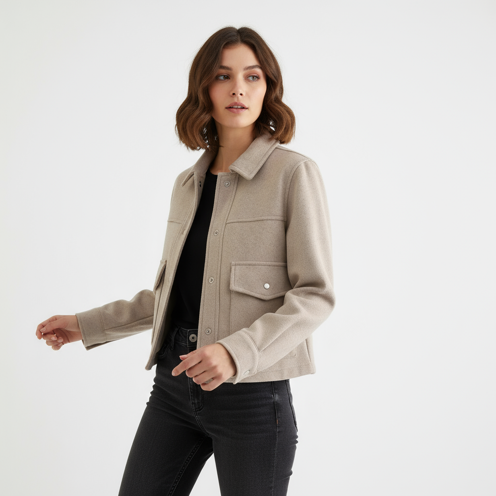 Cropped Tussenjas Dames