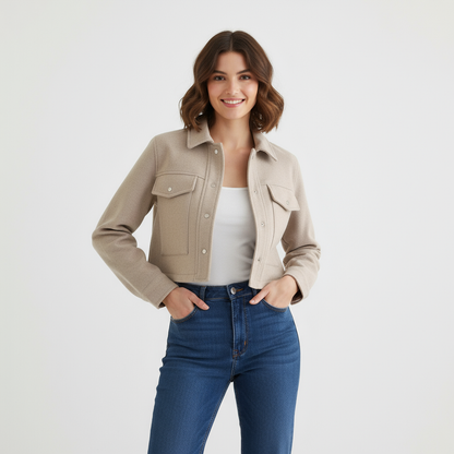 Cropped Tussenjas Dames