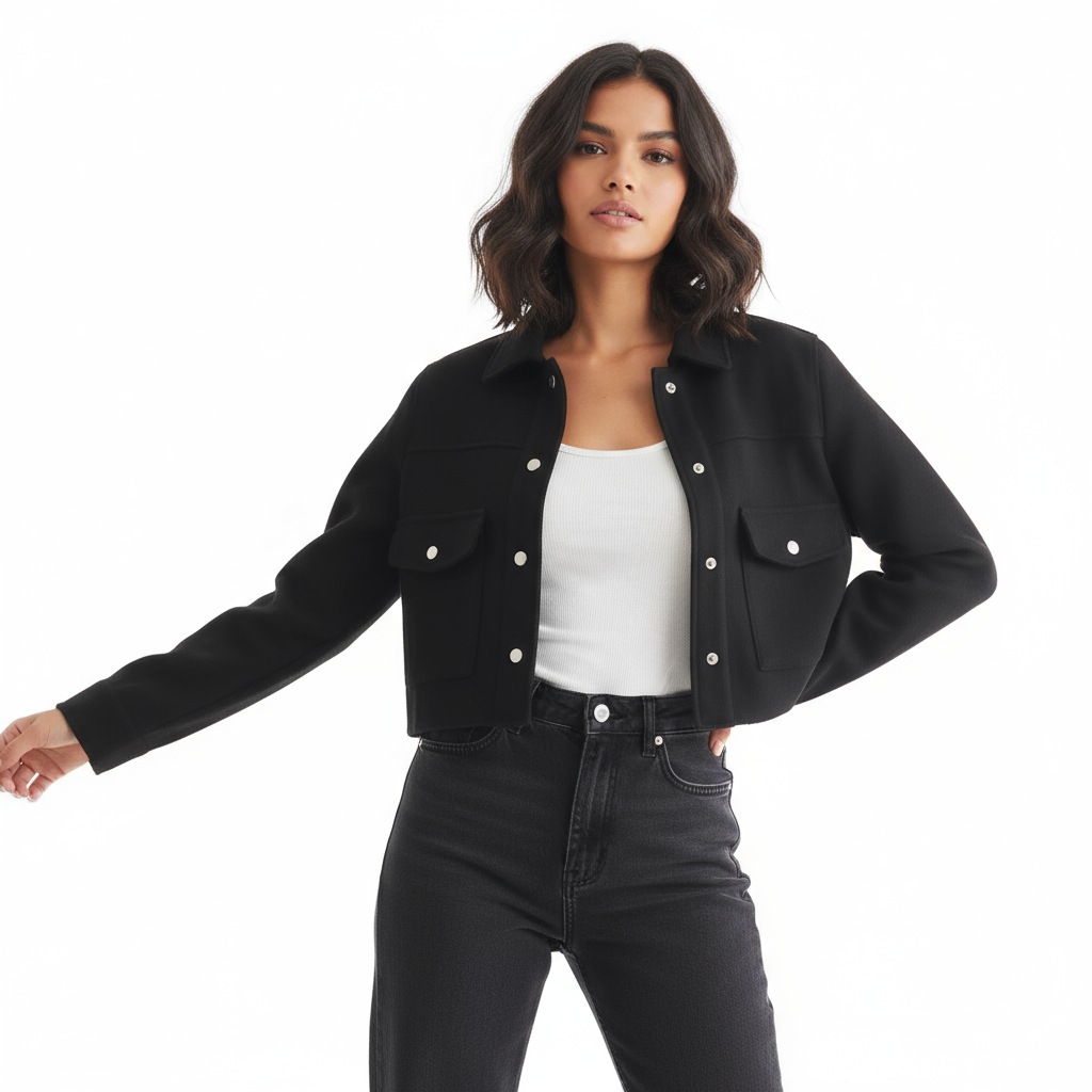 Cropped Tussenjas Dames