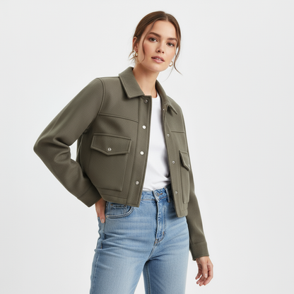 Cropped Tussenjas Dames