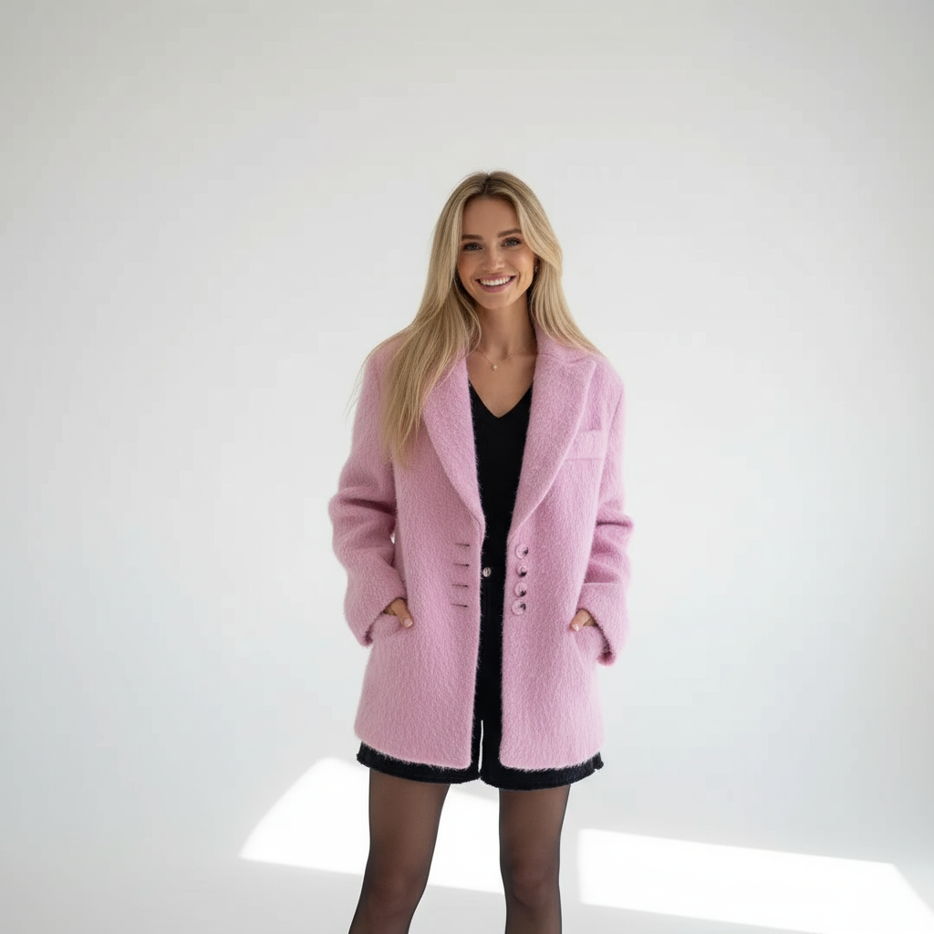 Premium Wollen Trenchcoat Dames