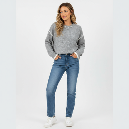 Gebreide Wollen Trui Dames