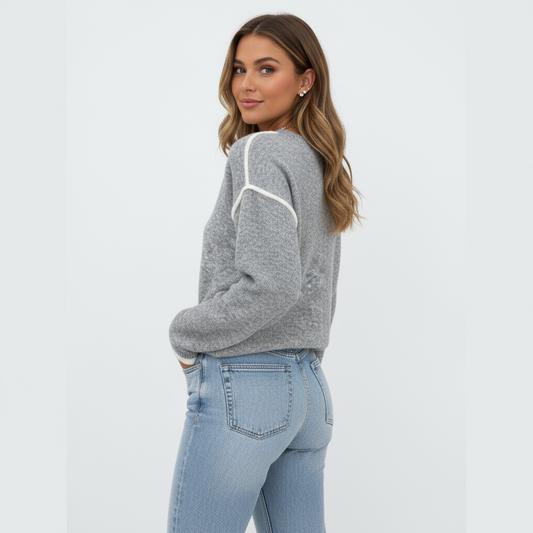 Gebreide Wollen Trui Dames