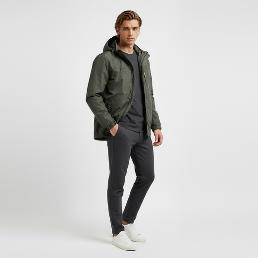 Waterdichte Regenjas Met Capuchon