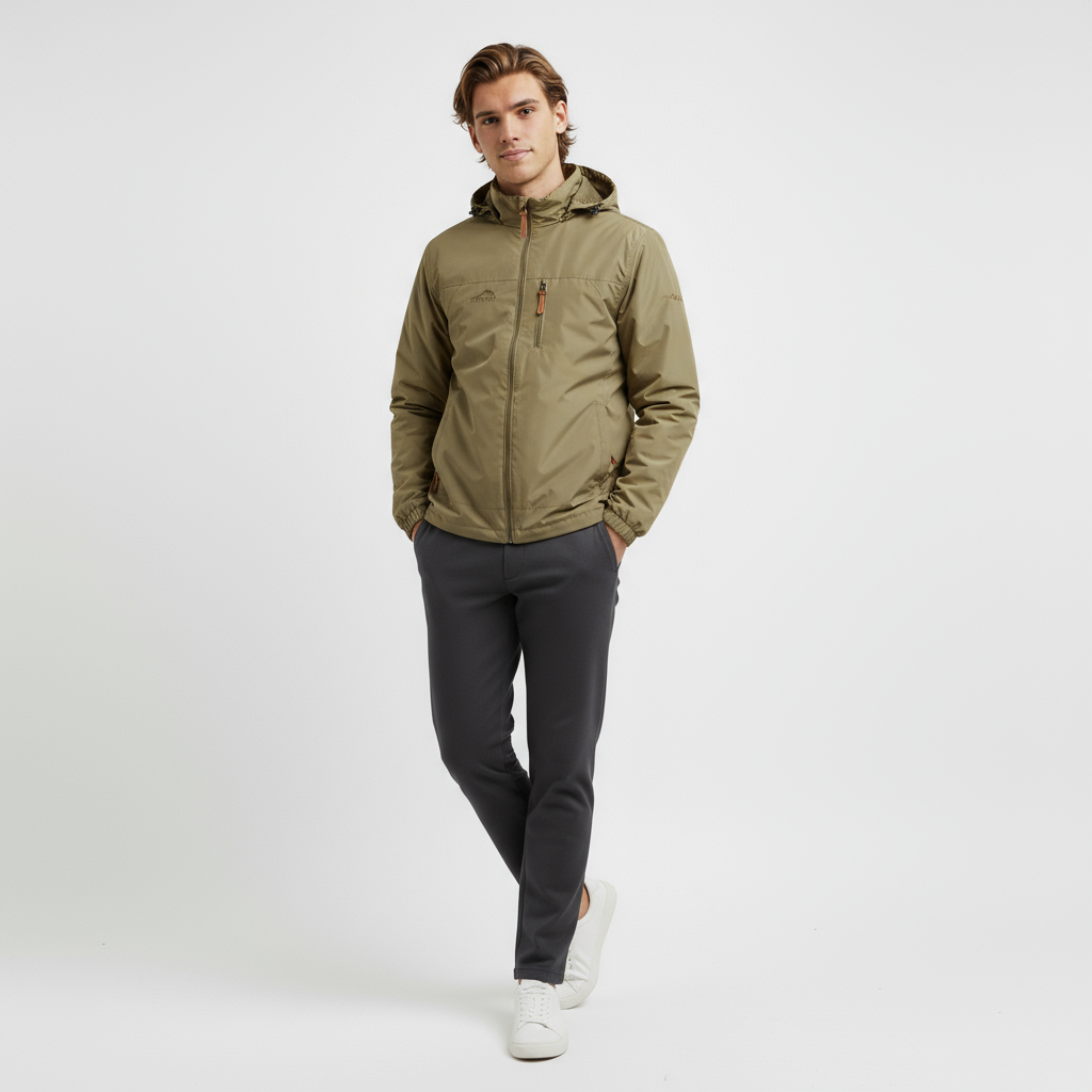 Waterdichte Regenjas Met Capuchon