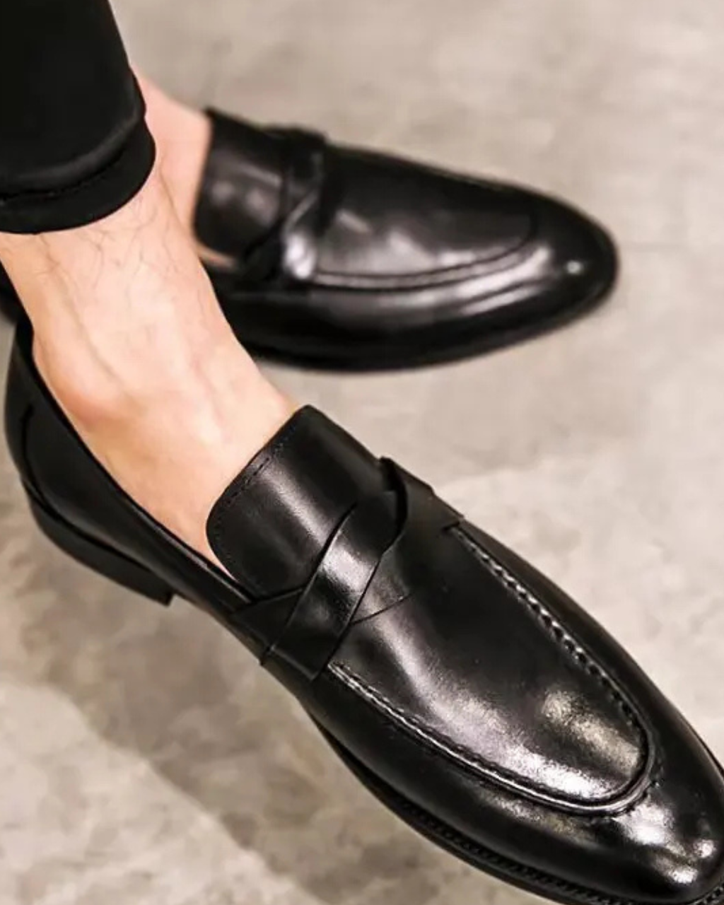 Heren Loafer In Lederlook – Slip-on, Comfortzool & Tijdloos Design Voor Voorjaar & Zomer