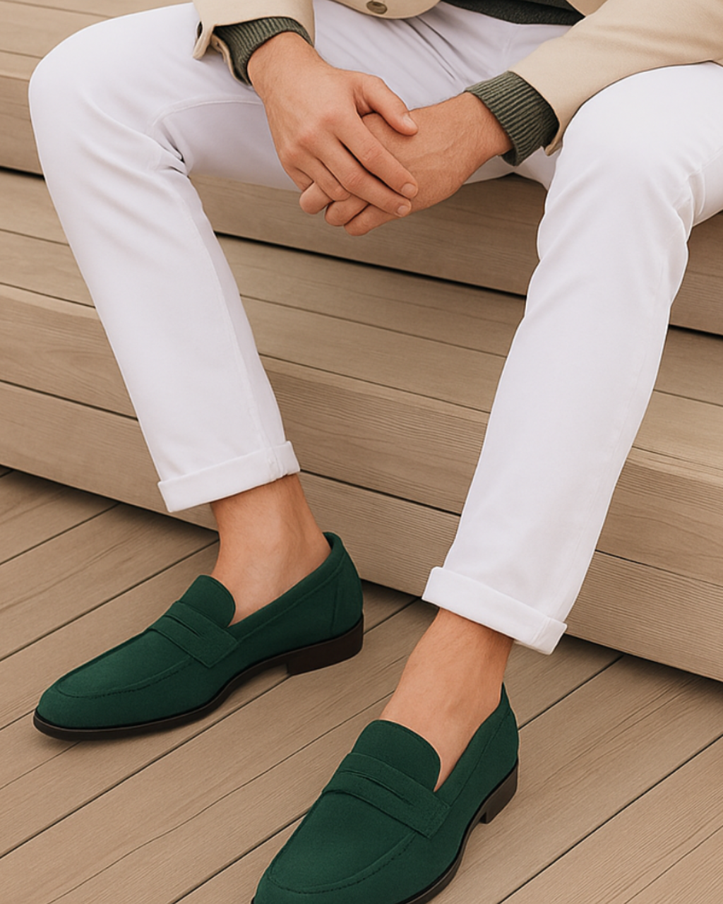 Heren loafer van suède – elegante pasvorm, lichtgewicht zool & tijdloze stijl
