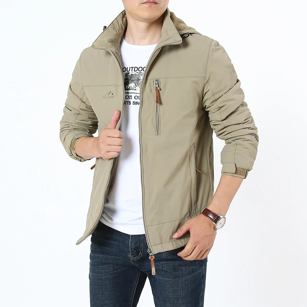 Lichtgewicht Herenjas Met Rits – Sportief En Veelzijdig Voor Dagelijks Gebruik