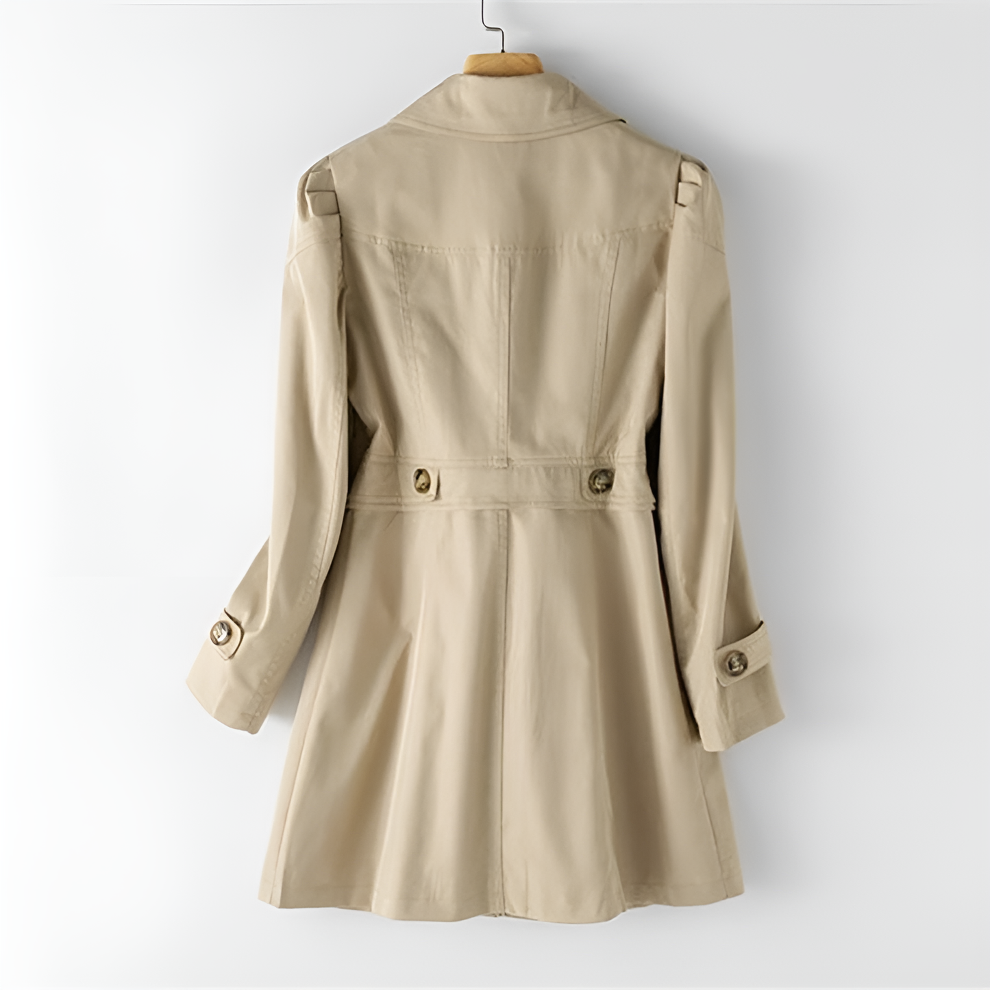 Elegante Trenchcoat Voor Dames – Ideaal Voor Lente En Herfst