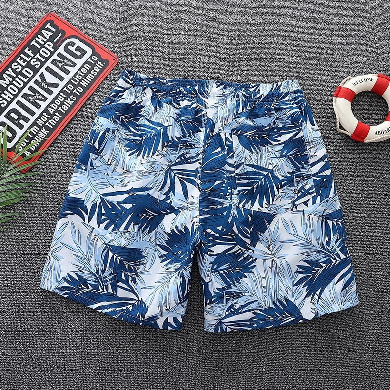 Heren zwembroek met tropische print – sneldrogend, comfortabel & perfect voor zomer