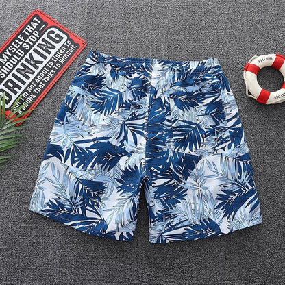 Heren zwembroek met tropische print – sneldrogend, comfortabel & perfect voor zomer