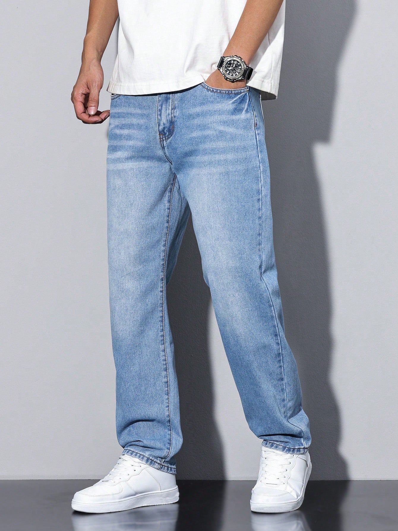 Regular Fit Casual Jeans