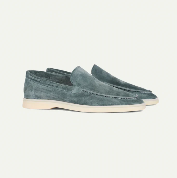Heren Instapper Suède Look – Slip-On, Ademend & Voorjaar & Zomer