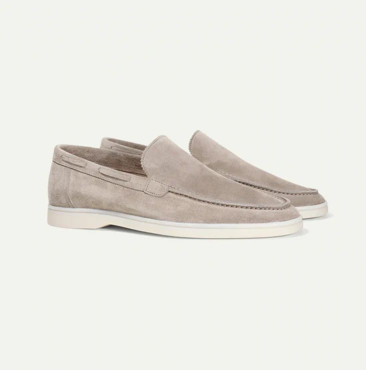 Heren Instapper Suède Look – Slip-On, Ademend & Voorjaar & Zomer