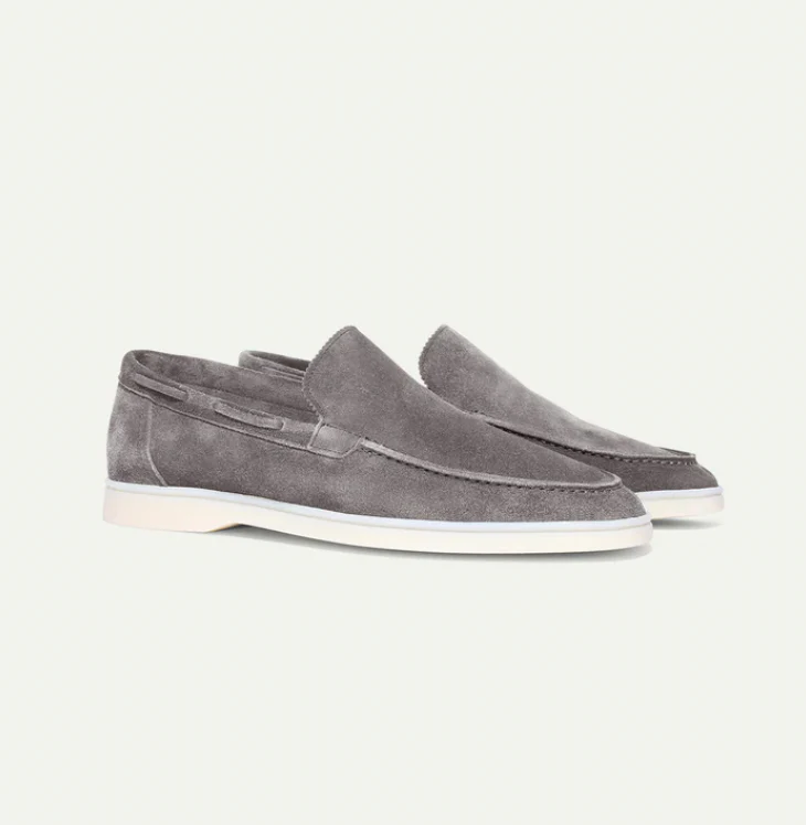 Heren Instapper Suède Look – Slip-On, Ademend & Voorjaar & Zomer