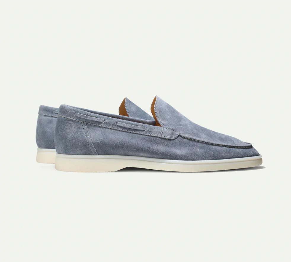 Heren Instapper Suède Look – Slip-On, Ademend & Voorjaar & Zomer