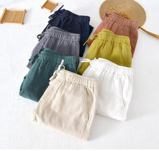 Luchtige Korte Broek Heren Met Trekkoord – Casual & Comfortabel