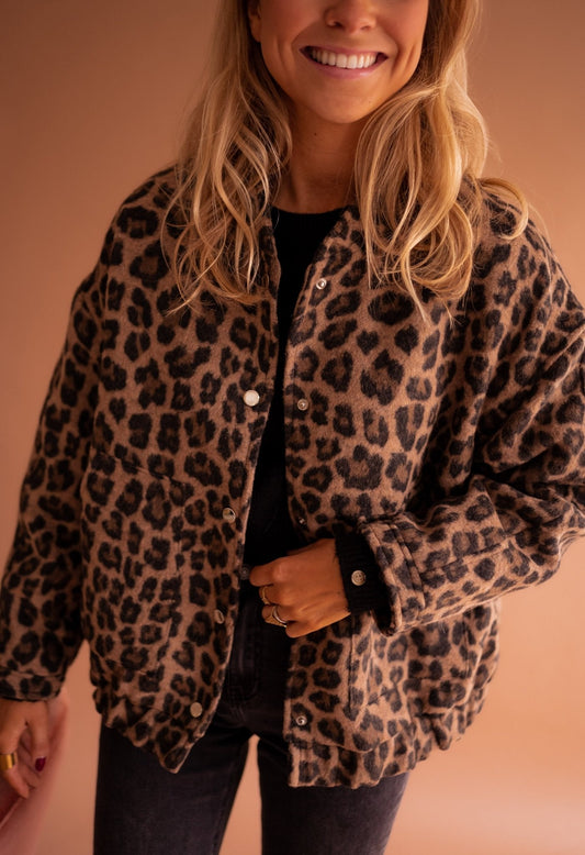Trendy Animalprint Jasje
