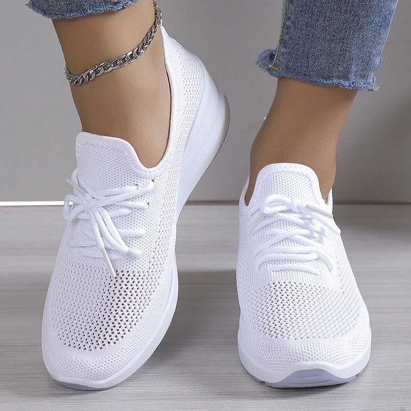 Comfortabele Damessneakers Met Dikke Zool – Stijlvol En Lichtgewicht Ontwerp