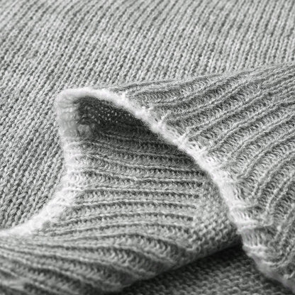 Zachte Damestrui Met Geschulpte V-Hals – Cosy-Chic Herfsttrui Met Speels Detail