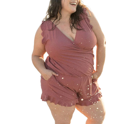 Wrap Badpak Met Bloemenprint – Flatterend En Vrouwelijk Stranditem