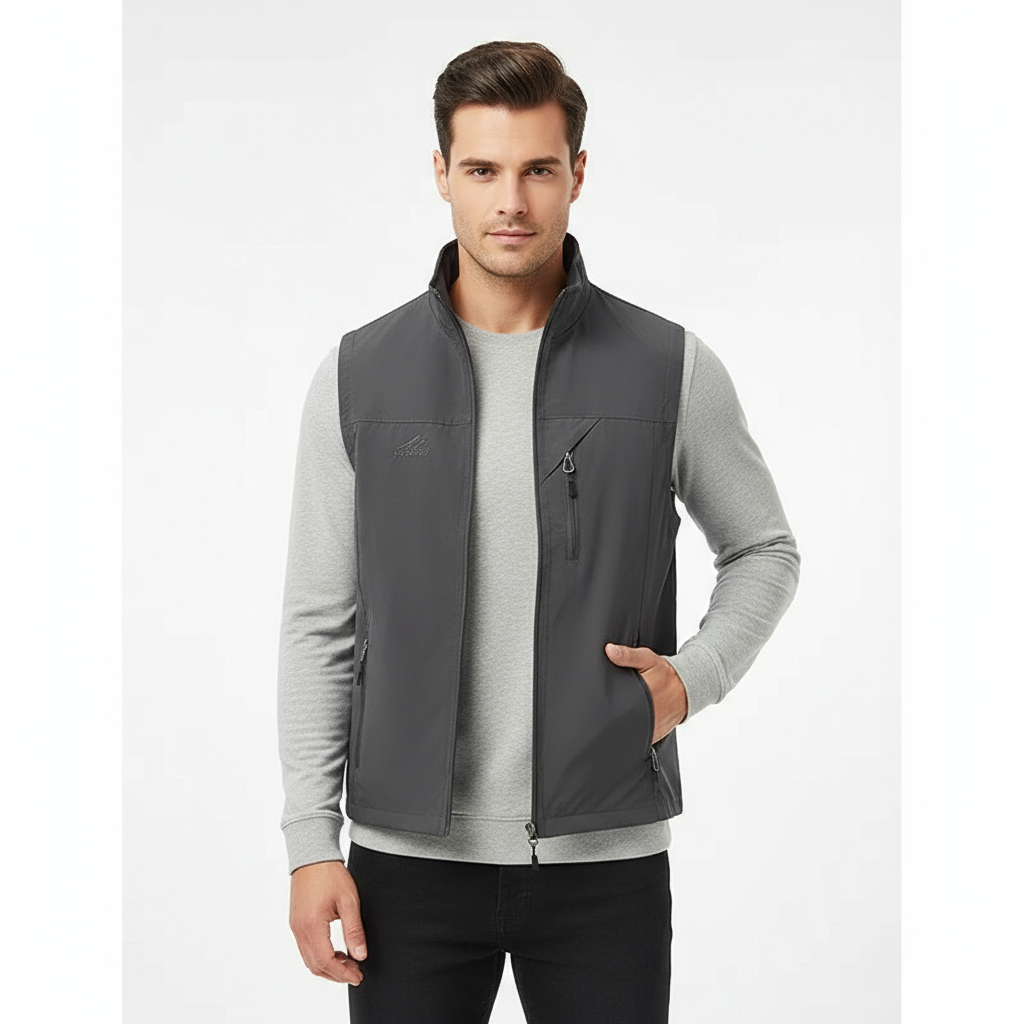 Heren Allround Bodywarmer Met Rits